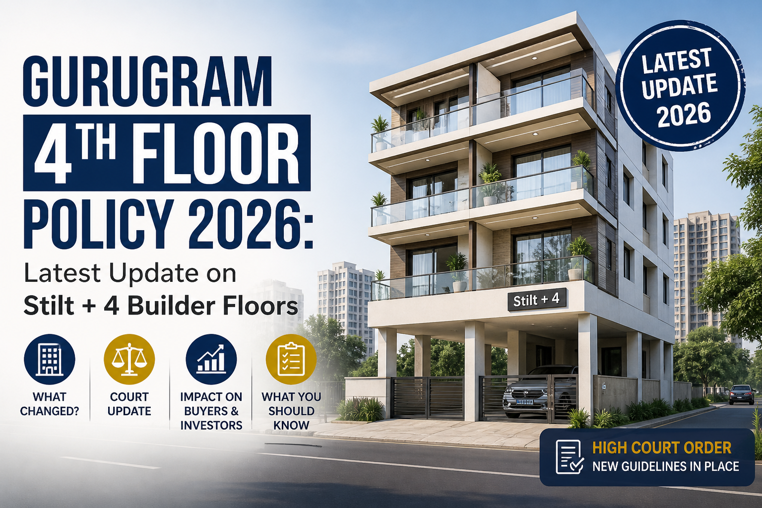 Gurugram 4th floor policy 2026